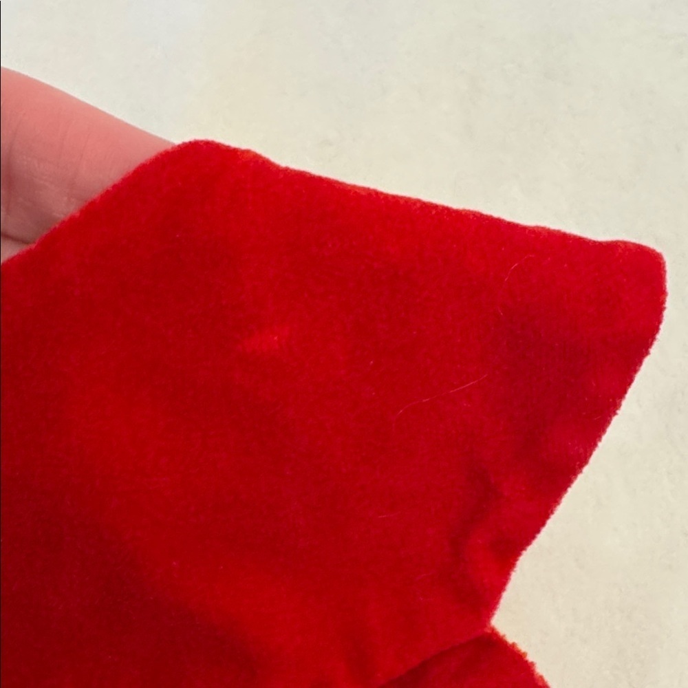 Adorable Vintage Toddler Cherubs Velvet Holiday Dress, sz 2 - Picture 11 of 13